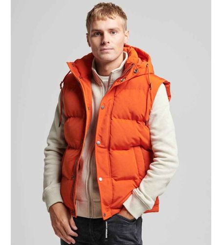 M5011708A Gilet matelassé à capuche Everest (XXL), Casuel, Durable, Nylon recyclé - Superdry - Modalova