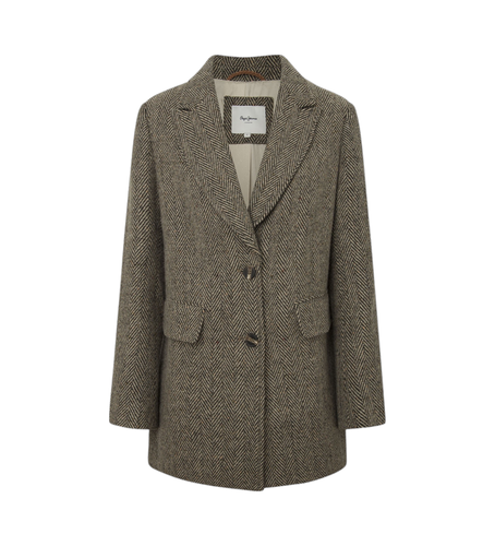 PL402460 Blazer Camm marron (S), Casuel, Laine - Pepe Jeans - Modalova