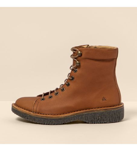 Bottines en cuir N5572 Volcano marron (38), 3 à 5 cm, Fermeture éclair, Casuel - El Naturalista - Modalova