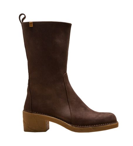 Bottes en cuir N5662 Ticino marron -Hauteur du talon 5,5cm (40), 5 à 8 cm, Fermeture éclair, Cas - El Naturalista - Modalova