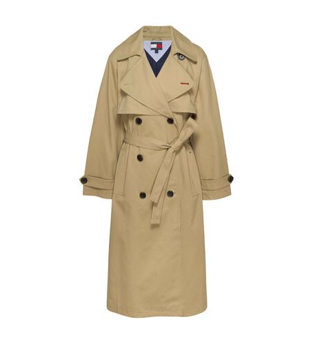 DW0DW20280 Trench-coat marron (S), Casuel, Coton - Tommy Jeans - Modalova