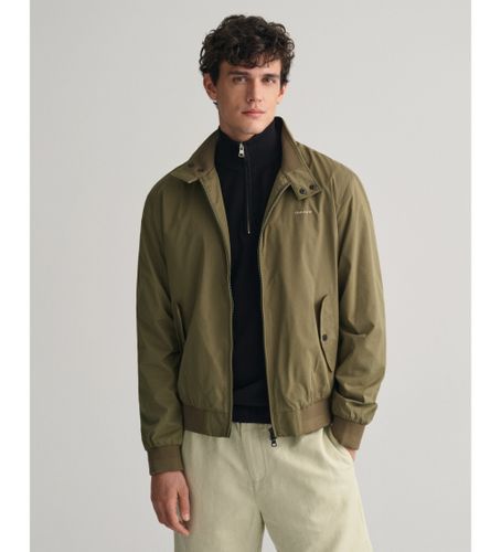 Veste légère Harrington verte (L), Casuel, Manche longue, Polister recyclé, Durable - Gant - Modalova