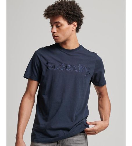 M1011755A T-shirt avec logo brodé dans un ton plus intense (XXL), Casuel, Coton, Manche courte - Superdry - Modalova