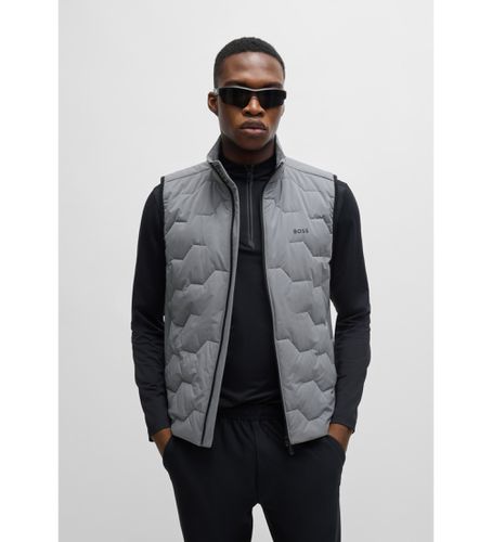 Gilet coupe régulière déperlant avec détails matelassés (L), Casuel, Polyamide - BOSS - Modalova