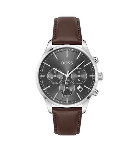 Montre chronographe en cuir Avery (OSFA), Casuel, Bracelet - BOSS - Modalova