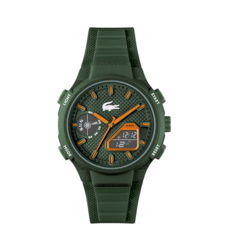 Montre analogique et digitale en silicone LC33 (OSFA), Casuel, Bracelet - Lacoste - Modalova