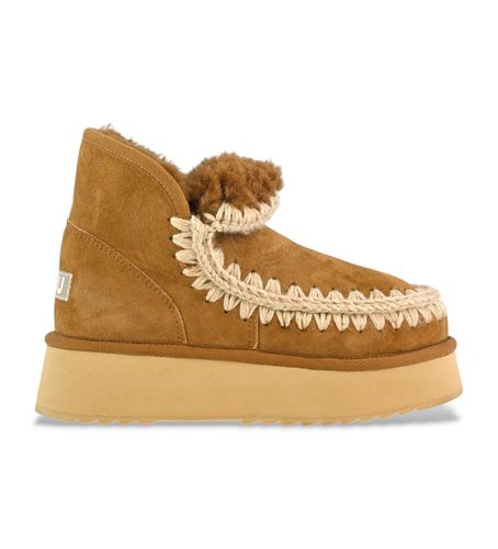 MU.FW681000A Bottines en cuir Mini Eskimo Platform marron (36), 8 à 10 cm, Aucun, Casuel - Mou - Modalova