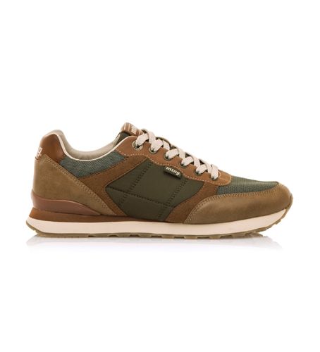 Trainers Porland Classic brown (40), Marron, Tissu, 1 à 3 cm, Lacets, Casuel - Mustang - Modalova