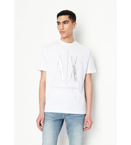 NZTPQZJH4Z1100 T-shirt Ax (M), Casuel, Coton, Manche courte - Armani Exchange - Modalova