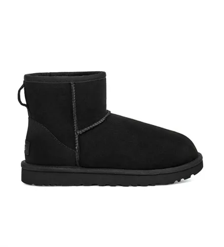 Bottines Classic Mini II en cuir (36), Plat, Aucun, Casuel - UGG - Modalova