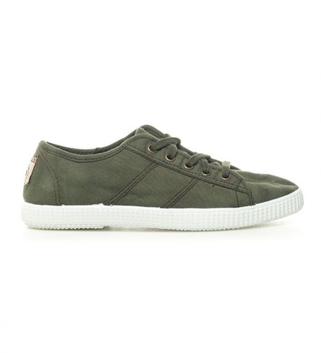 Chaussures classiques (35), Tissu, Plat, Lacets, Casuel, Vert - Victoria - Modalova