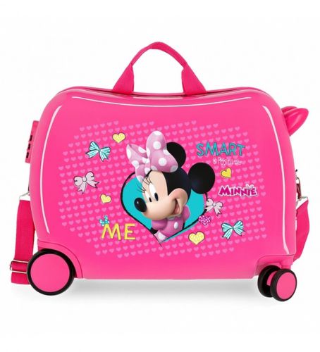 Garçon. 22398E1 Valise pour cavalier Minnie Happy Helpers 2 roues multidirectionnelles -38x55x20cm (OSFA), Casuel, Rose, S - Disney - Modalova