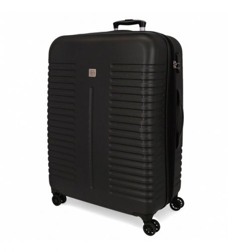 Unisex. 5089221 Valise rigide Medium India noire -48x70x27cm (OSFA), Casuel, ABS/Polycarbonate, Moyen - Roll Road - Modalova