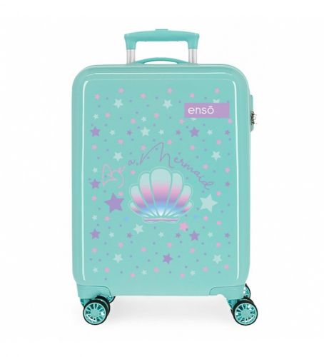 Unisex. 9051721 Valise de cabine Be a Mermaid rigid-38x55x20cm- (OSFA), Vert, ABS/Polycarbonate - Enso - Modalova