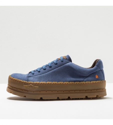 Unisex. 117731166003_0B0 Baskets en cuir 1773 Planet (36), Bleu, Plat, 1 à 3 cm, Lacets, Casuel, Sport - Art - Modalova