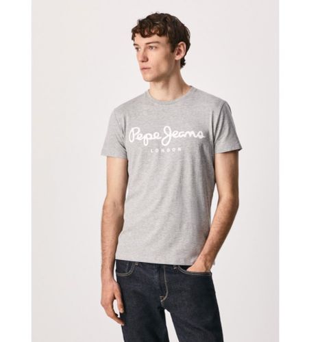 Til mænd. PM508210 Original Stretch T-shirt N (S), Sort, Casual, Bomuld, Korte ærmer - Pepe Jeans - Modalova