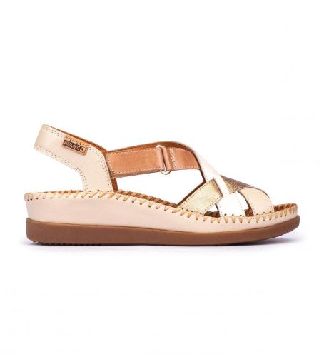 Til kvinder. W8K-0741C2 sandaler Cadaques (36), Beige, 3-5 cm, Velcro, Casual - Pikolinos - Modalova