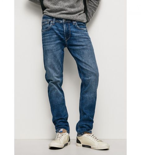 Til mænd. PM206322HN0 Jean Hatch (30/32), Casual, Bomuld, Denim, Bæredygtig - Pepe Jeans - Modalova