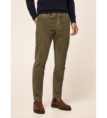 Til mænd. HM212356 Cord Chino bukser (31/32), Casual, Bomuld - Hackett London - Modalova