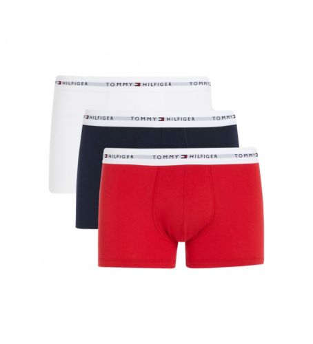 Til mænd. UM0UM02761 Pakke 3 Boxershorts marineblå, , (M), Afslappet, Økologisk bomuld, Bæredygtig - Tommy Hilfiger - Modalova