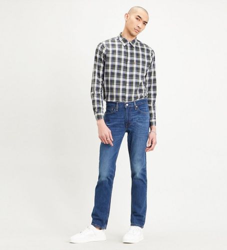 Til mænd. 04511-1163 Jeans 511 Slim Mørk Indigo (30/30), Sort, Casual, Bomuld, Bæredygtig - Levi's - Modalova