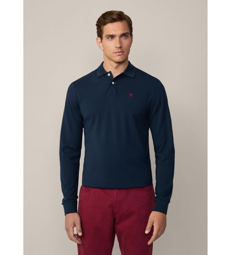 Til mænd. HM550887 Langærmet piqué-poloshirt i klassisk pasform (L), Casual, Bomuld, Lange ærmer - Hackett London - Modalova