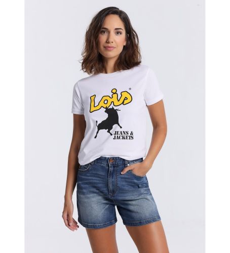Til kvinder. 217262016 Shorts 133140 (29), Casual, Bomuld, Denim - Lois Jeans - Modalova