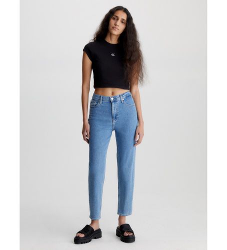 Til kvinder. J20J221588 Jean Mom (24), Casual, Bomuld, Bæredygtig - Calvin Klein Jeans - Modalova