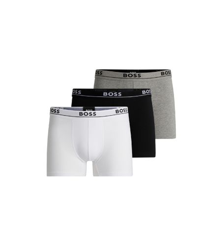 Til mænd. 50495237 Sæt med 3 boxershorts Spirit , , grå (S), Afslappet, Bomuld - BOSS - Modalova