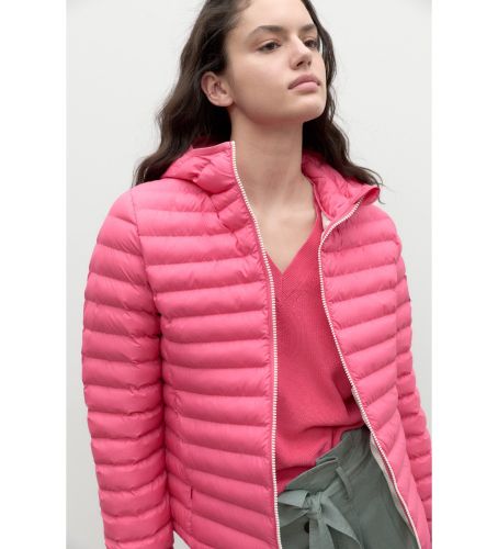 Til kvinder. GAJKATLAJ0407WS23-381 Frakke Atlanticalf fúcsia (XS), Casual, Pink, Lange ærmer, Genanvendt polister, Bæredygtig - ECOALF - Modalova