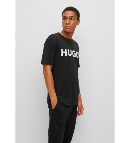 Til mænd. 50467556 T-shirt Dulivio (L), Casual, Bomuld, Korte ærmer, Bæredygtig - HUGO - Modalova