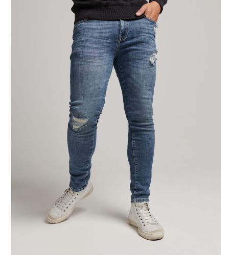 Til mænd. M7010890A Vintage skinny jeans (28/34), Casual, Bomuld, Denim - Superdry - Modalova