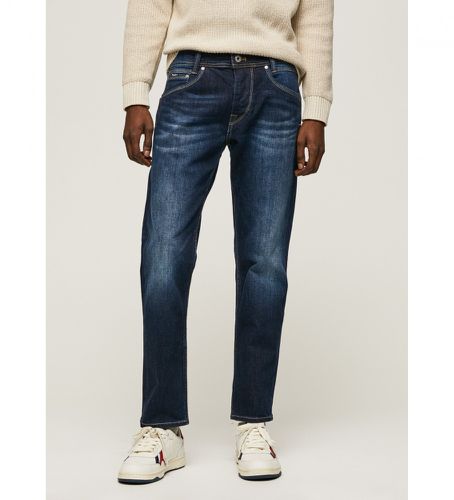 Til mænd. PM206325Z45 Jean Spike marine (28/34), Casual, Denim, Økologisk bomuld, Bæredygtig, Blå - Pepe Jeans - Modalova