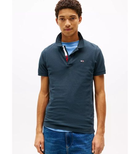 Til mænd. DM0DM15370 TJM Slim navy polo shirt (XXL), , Casual, Korte ærmer, Økologisk bomuld, Bæredygtig - Tommy Jeans - Modalova
