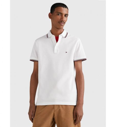 Til mænd. MW0MW30750 Polo 1985 Slim (M), Casual, Korte ærmer, Økologisk bomuld, Bæredygtig - Tommy Hilfiger - Modalova