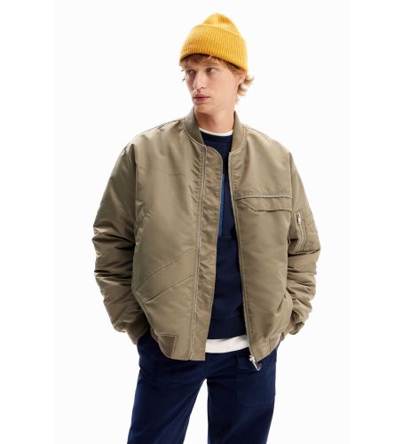 Til mænd. 23WMEW02 Aedus jakke gr (M), Casual, , Polyester, Lange ærmer - Desigual - Modalova