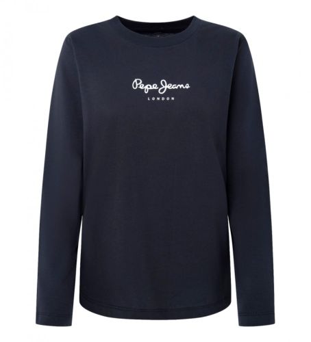 Til kvinder. PL505708 Wendys langærmet T-shirt (XS), Casual, Bomuld, Lange ærmer, Bæredygtig - Pepe Jeans - Modalova