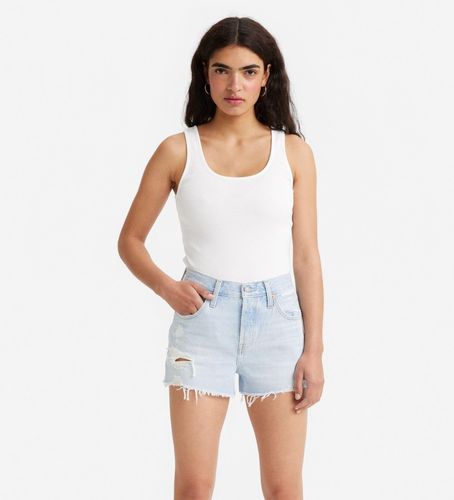 Til kvinder. A5906-0001 Essential ribbet tank top (S), Casual, Bomuld, Uden ærmer/stropper - Levi's - Modalova