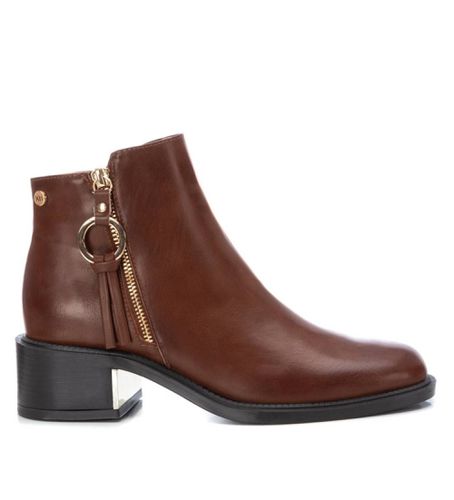 Til kvinder. 14194102-CAMEL WOMAN BOOT 141941 camel (36), Brun, 3-5 cm, Lynlås, Casual, Kunstlæder - Xti - Modalova