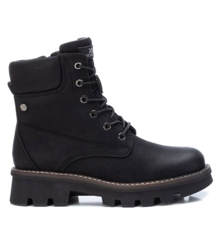 Til kvinder. 14195901-NEGRO WOMAN BOOT 141959 (37), Fast, 1-3 cm, Blonder, Lynlås, Casual, Kunstlæder - Xti - Modalova