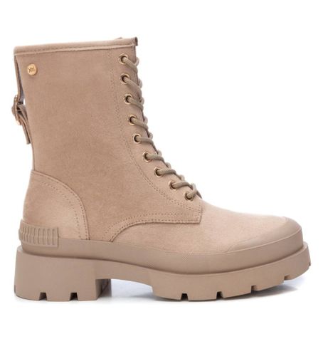 Til kvinder. 14202503- WOMAN ANKLE BOOTS 142025 (37), Brun, 3-5 cm, Blonder, Lynlås, Casual, Kunstlæder - Xti - Modalova