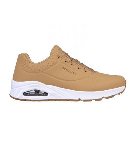 Til mænd. 52458 Træningssko Uno Stand On Air (40), Fast, 1-3 cm, Blonder, Casual - Skechers - Modalova