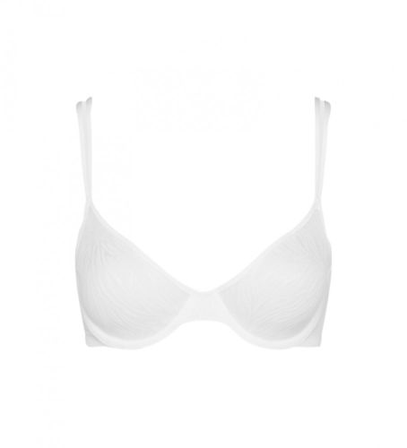 Til kvinder. 000QF7103E Demi Sheer Marquisette BH (85D), Afslappet, Bomuld, Bæredygtig - Calvin Klein - Modalova
