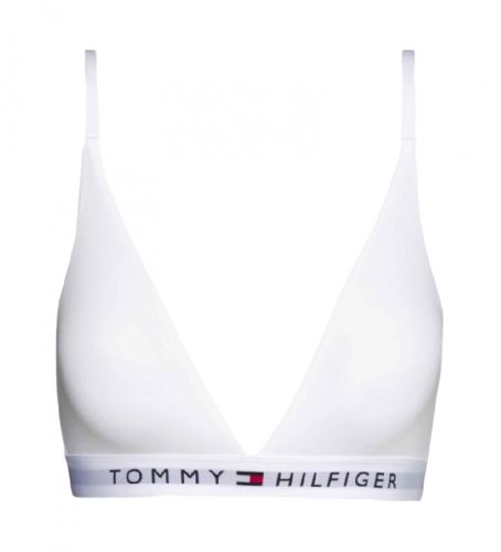 Til kvinder. UW0UW04144 bh med trekantlogo (XS), Bomuld - Tommy Hilfiger - Modalova