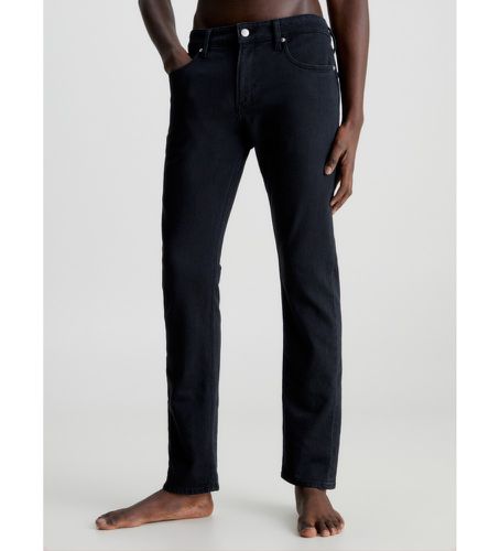 Til mænd. J30J323687 Jean Slim (30/34), Casual, Bomuld, Denim, Bæredygtig - Calvin Klein Jeans - Modalova