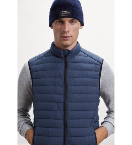 Til mænd. GAJKCARDI0987MW23-162 Cardiff Vest navy (XXL), Casual, Genanvendt polister, Bæredygtig, Blå - ECOALF - Modalova