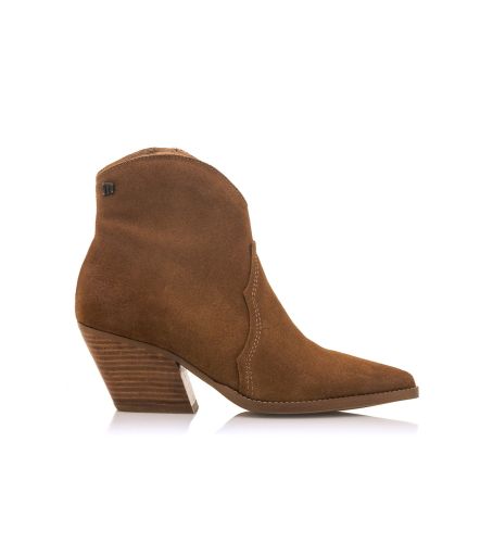Til kvinder. 59743 Brune ankelstøvler i Missouri- -Hælhøjde 5 cm (36), 3-5 cm, Lynlås, Casual - MTNG - Modalova