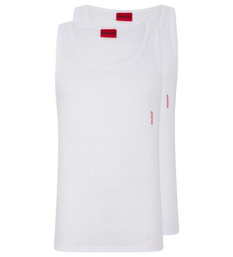 Til mænd. 50469778 Pakke med 2 logo-veste (L), Afslappet, Bomuld - HUGO - Modalova