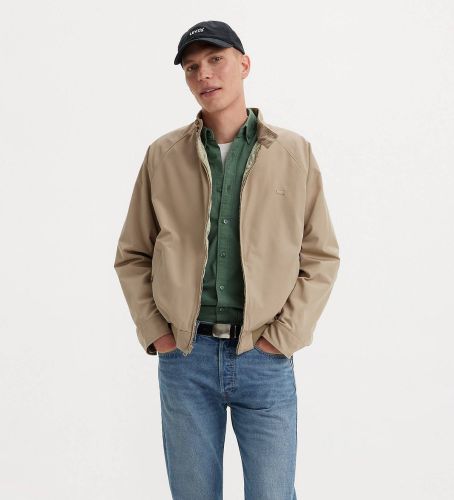 Til mænd. A7235-0001 Baker Harrington jakke (S), Casual, Polyester, Lange ærmer - Levi's - Modalova