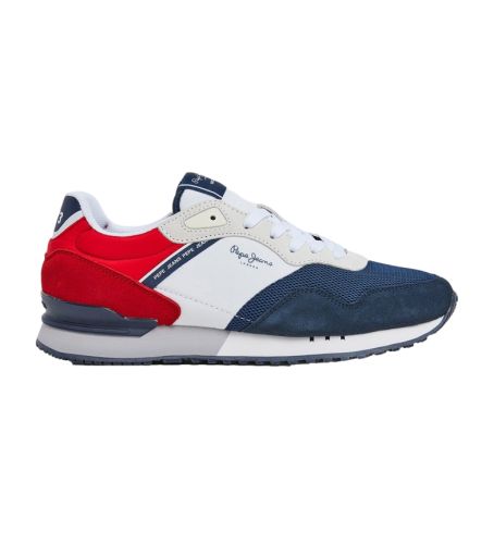 Til mænd. PMS40003 London Urban Sneakers navy (44), Fast, Blonder, Casual, Blå - Pepe Jeans - Modalova